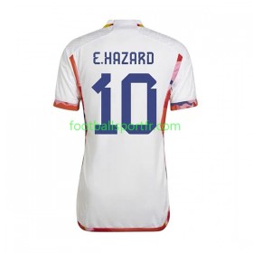 Tenue Belgique Eden Hazard 10 Exterieur World Cup 2022 Maillot de Foot